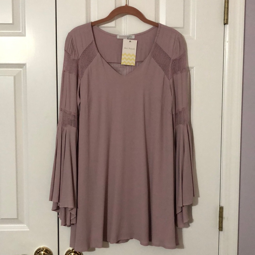 NWT Lavender Flowy Dress